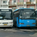Ikarus E95 HMW-921 és egy Hajdus Volvo IES-035 2015.02.23. Szege