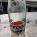 Régi az idő vasfoga által megviselt Pepsis üveg 2023.