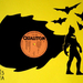 batman silhouette vinyl records art by tamás kánya