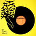 batman silhouette vinyl records art by tamás kánya