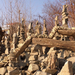 driftwood and stone art in Hungary by tamas kanya