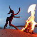 Devil dance-driftwood art from Hungary by tamas kanya