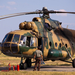 Mi-17 felszállásra készül