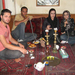 Teherán - Fiatalok a Sofre Khaneh Sonnati teázóban