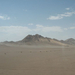 Sivatagi táj Mashhad és Yazd között a vonatból