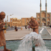 Yazd - Szoborcsoport a városközpontban