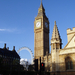Parlament részlete a Big Bennel, London