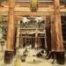 t.enami-torii gates at inari shrine kyoto