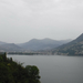 Lugano látképe az olasz oldalról