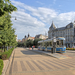 Debrecen főutcája és az Aranybika szálló
