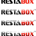 Restabox logók 4db