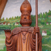 DSCF0173 Szent Orbán szobra a kis kápolnában a csepregi szőlőheg