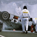 Mark Webber balesete a repülő Mercivel