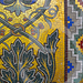 Mozaik - Gesztenye leveles mozaik részlet - jogvédett