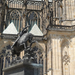 Prága - Szent György szobor a katedrális előtt