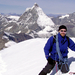 Csoportkép a Matterhorn-nal