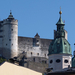 Salzburg, panoráma - dóm a várral