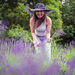 Mom picking lavender - Hasselblad 500C/M Carl Zeiss Planar 80mm 