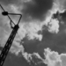 pylon in the clouds - Minolta X700 Minolta MC Rokkor 50mm f/1.4 