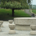 Constantin Brancusi szobra: Csend asztala