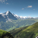 Jungfrau Region, úton Grosse Scheidegg felé, SzG3
