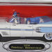 Yatming 1958 Pontiac Bonneville Convertible, White 1-18