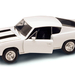 Yatming 1969 PLYMOUTH BARRACUDA WHITE 1-18