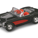 Yatming 1957 CHEVROLET CORVETTE BLACK 1-43