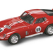 Yatming 1965 SHELBY COBRA DAYTONA COUPE RED 1-43