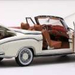 SunStar 1958 Mercedes Benz 220 SE Open Convertible, White 1-18 0