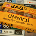 BASF LH-EI 60 Ger SM printed on the cassette shell RARE 1981 f