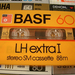 BASF LH-EI 60 Ger SM printed on the cassette shell RARE 1981