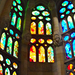 Barcelona, Sagrada Familia ablakok