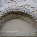 Bélletes román kori kapu a templom déli falán