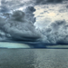 Készülődő vihar a Fraser szigetnél