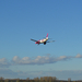 Wizzair repülőgép leszállása Budapesten