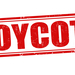 Boycott stamp