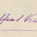 Szeyffert Károly aláírása