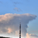 Soproni TV torony és a felhők
