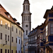 Soproni utca és az Evangélikus Egyházközség