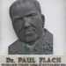 Vaskút, Paul Flach-emléktábla
