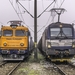 TH 400 748 és ZSSK Cargo 193 201 - 001 Curtici
