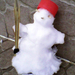 Balmárnak beígért hóember :)