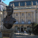 Bayreuthi operaház elötte a Vilhelmina őrgrófnő szobra