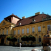 Sz.fehérvár püspöki palota az országalmával