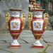 2112 french hand painted empire urns 1