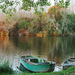 őszi színpompa csónakokkal