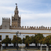 Sevilla - a királyi palota melletti tér