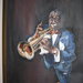 Satchmo   Oil,canvas   64x45