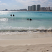 Cancun, 62 km-es szállodákkal övezett tengerpart.